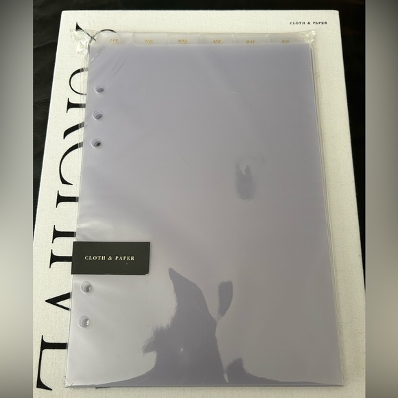 CLOTH & PAPER A5 Monthly Dividers Bundle - Picture 2 of 5